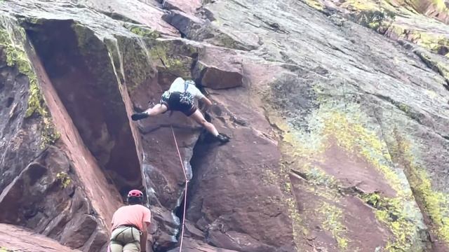 Grandmother's Challenge in Eldorado Canyon