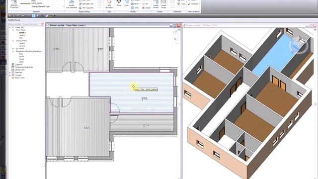 Revit CGS Extensions - Tlak v prostoru