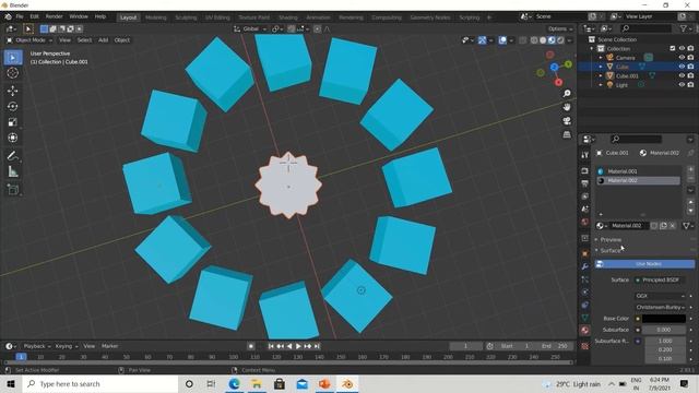 How to use spinner tool in blender / BLENDER....