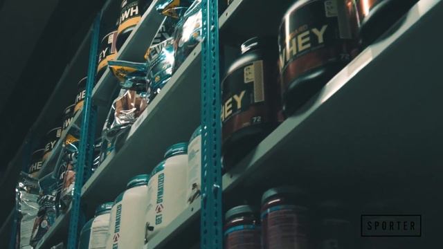 The genuine supplements inside Sporter warehouse - المنتجات الأصلية داخل مستودعات سبورتر