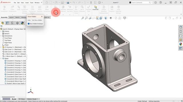 10 Hide Show Components