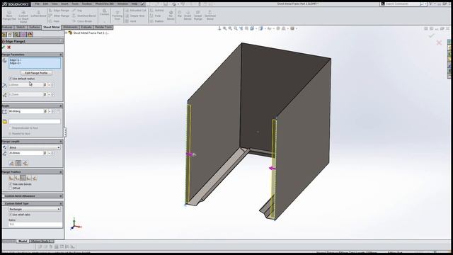 SolidWorks 2014 - Weldments & Sheet Metal