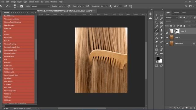 Retouch Like a Pro ||  Learn how to Retouch Hair