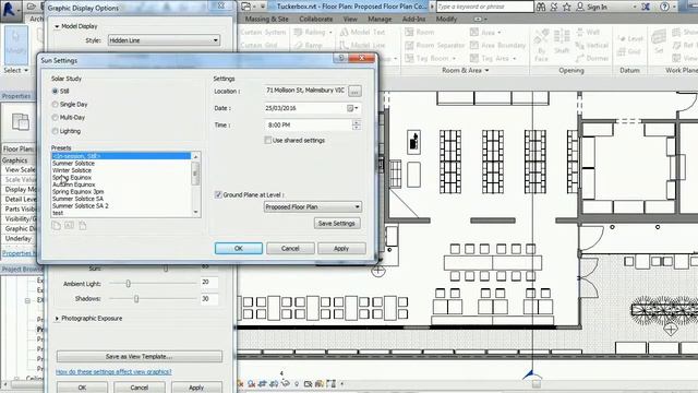 easy setting to get a better looking floor plan in Revit