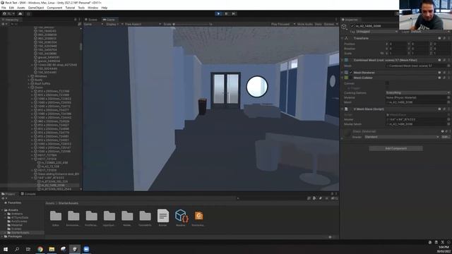 From Revit to Unity - SNW building at Massey University