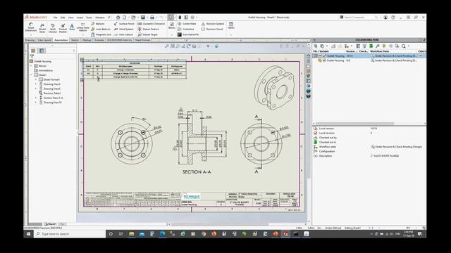 SOLIDWORKS TUTORIAL | How to Link Revision Table with SOLIDWORKS PDM DATACARD | SOLIDWORKS PDM 2020