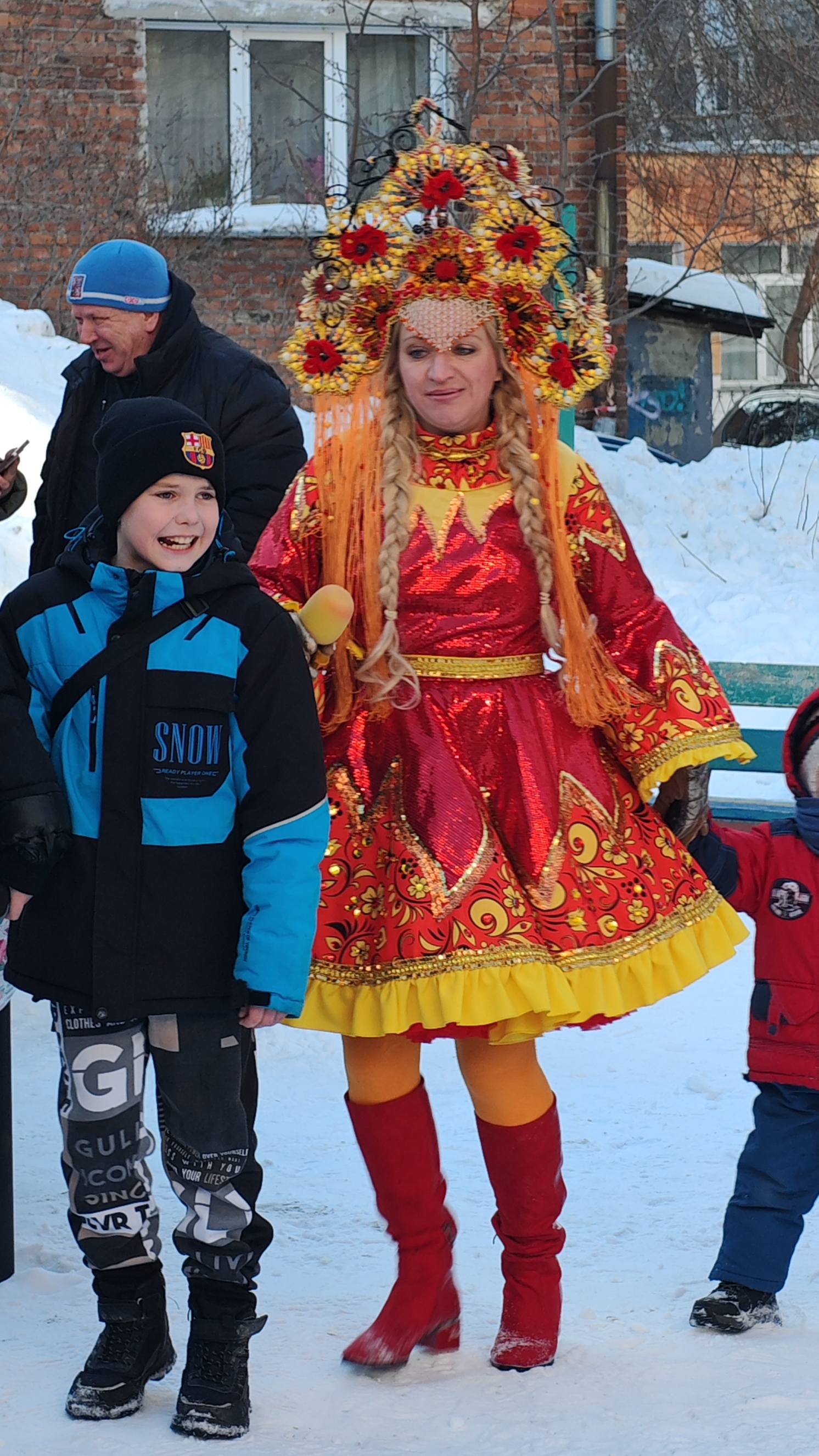 В нашем дворе праздник Масленицы 🥞