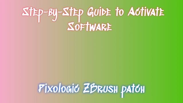 Pixologic ZBrush Installation: A Complete Guide