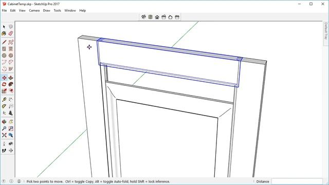 Push/Pull vs Move Tool for Resizing Parts