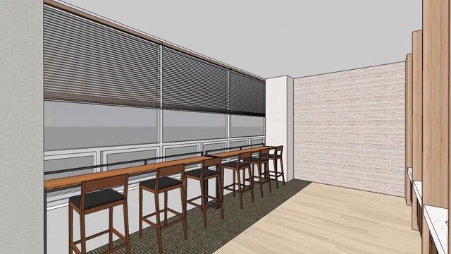 sketchup animation 190514 massage shop