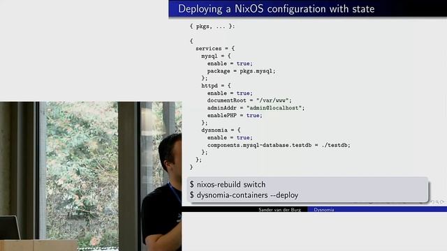 Sander van der Burg - Dysnomia: complementing Nix deployments (NixCon 2018)