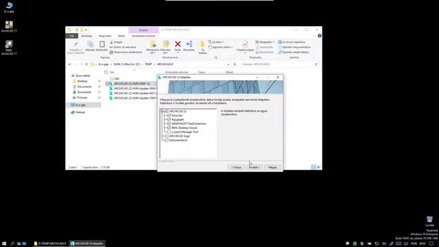 ARCHICAD 17 és 22 Telepítés és Aktiválás