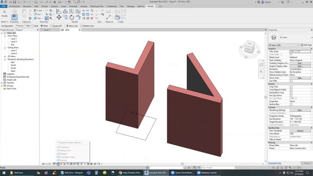 Revit 2022 Advanced Wall Joins 4K