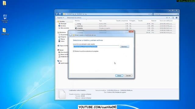 Descarga e Instalación de WinRAR v.5  Bien explicado 2014