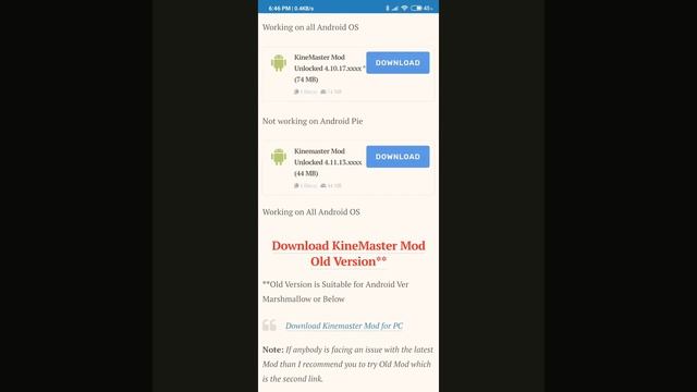 How to download kinemaster premium apk without Watermark on video's