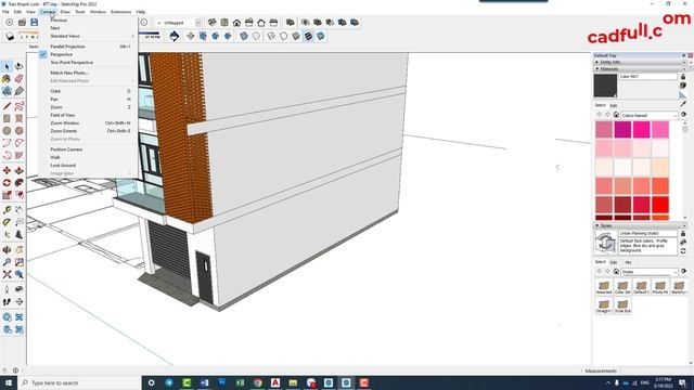 ✔ Sketchup - Cách Thức Ẩn Hiện Riêng Biệt Đối Tượng - PhuongTk