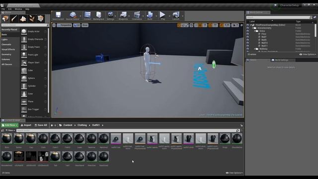 Unreal Engine | Character Creation Tutorial | Part 3 - Setting Materials