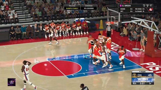 NBA 2K20 : My Team (Finals Spotlight Sim 90's) - PD Hardaway bullying OPAL Thomas in the Paint!