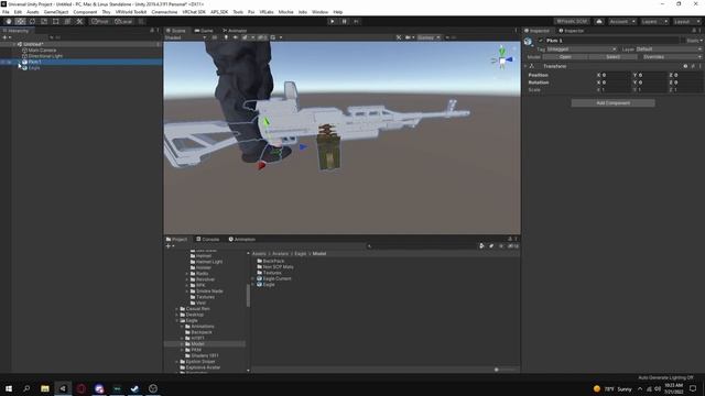 Aim constraints for guns (Unity)