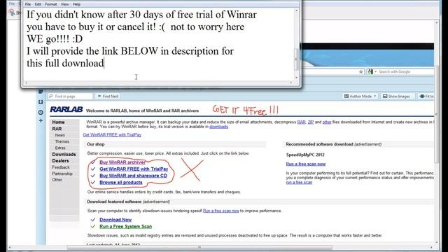 How to get winrar full version for free!!!