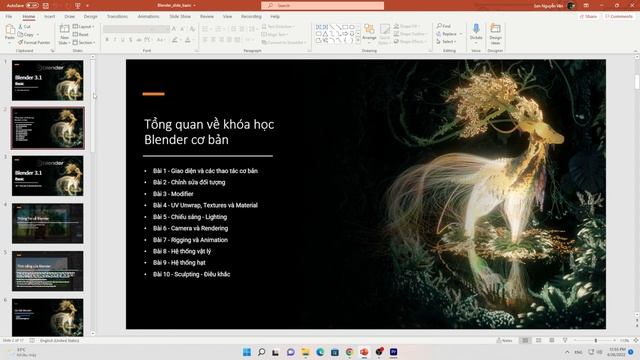 Blender 3.1 - 0 : Giới thiệu dự án