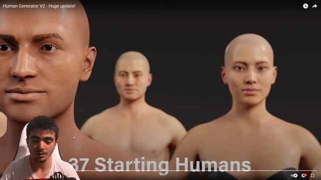 HUMAN GENERATOR V2 - Nouveautés de l'add-on Blender