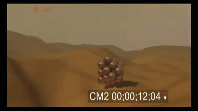 Mars Landing with Ballons simulation - 3ds max 9