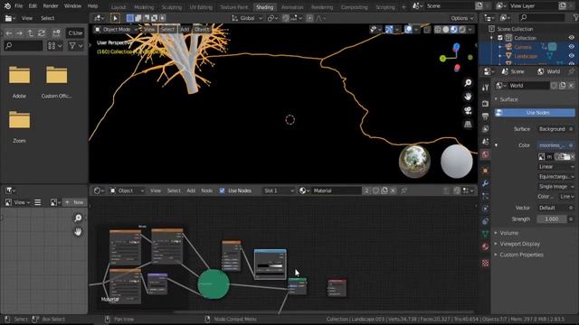 Tree Scene l My Blender Progress #126