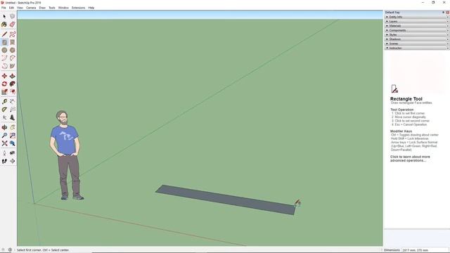 SketchUp - 1.13 - Quét tiết diện theo đường dẫn (Follow me)