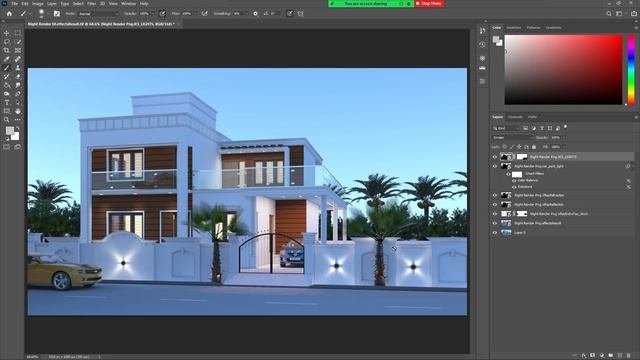 Class #50 Online Group Class | Learn Advance 3ds Max Vray & Post Production In Hindi | Urdu