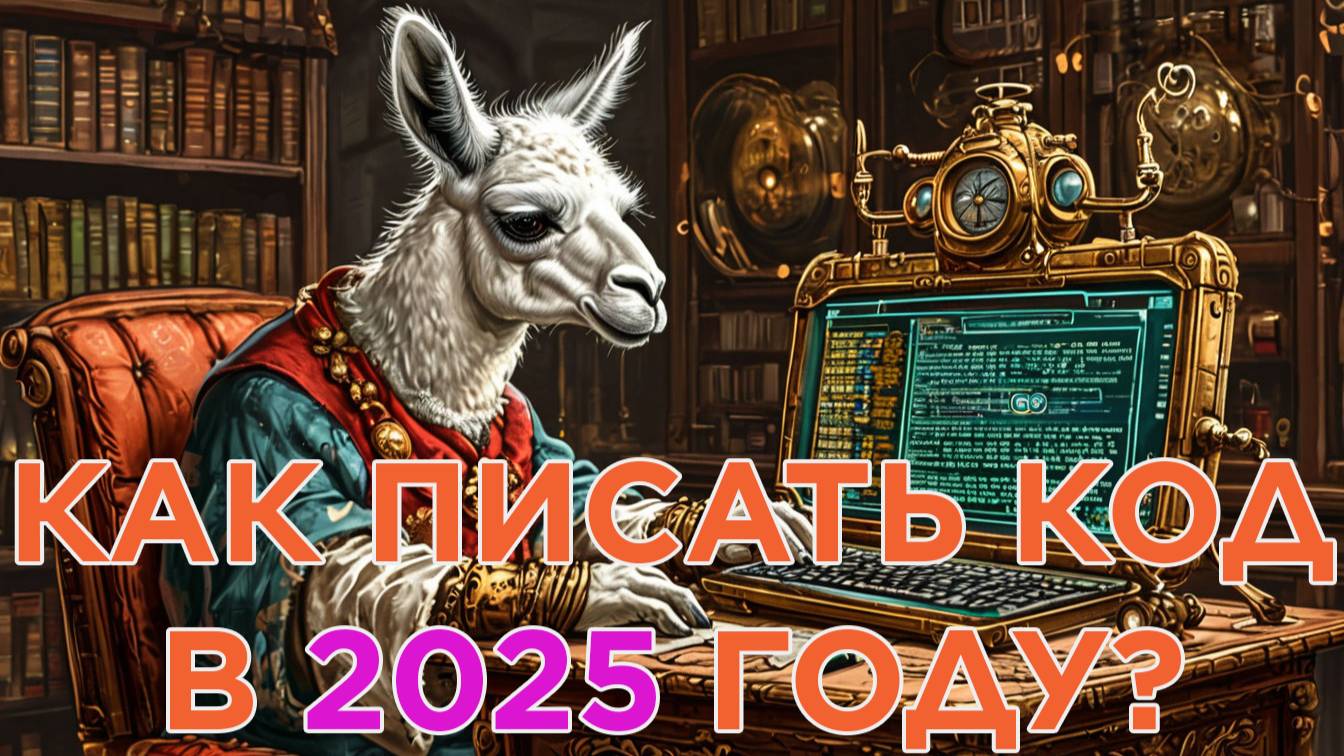 Как можно быстро код писать в 2025 году?
