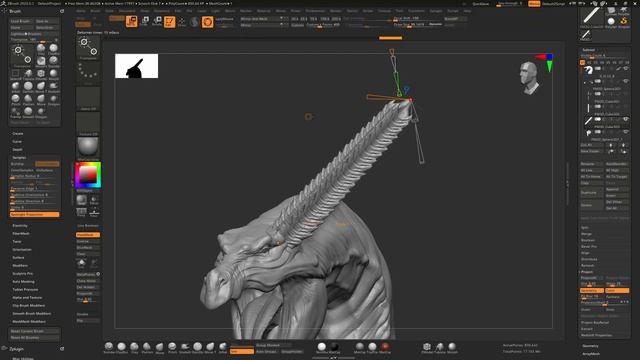 Speed Sculpt: Dragon Head 02