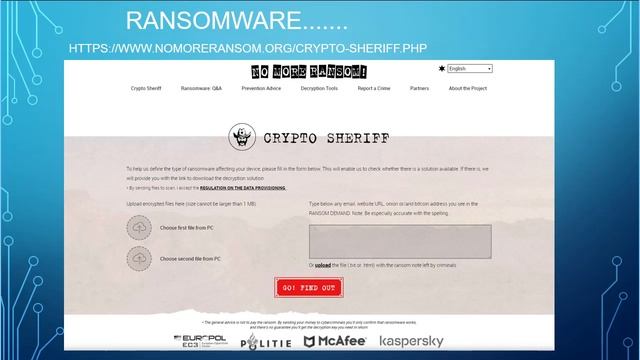 RANSOMWARE RECUPERANDO ARQUIVOS