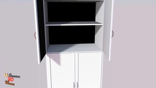 Wardrobe - SketchUp 3D Model