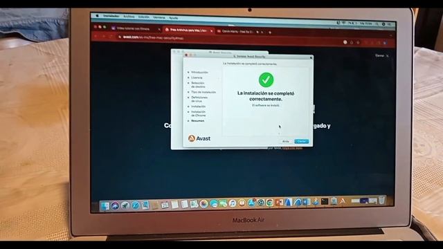 Tutorial de instalación de Avast Antivirus  para el equipo de Mac