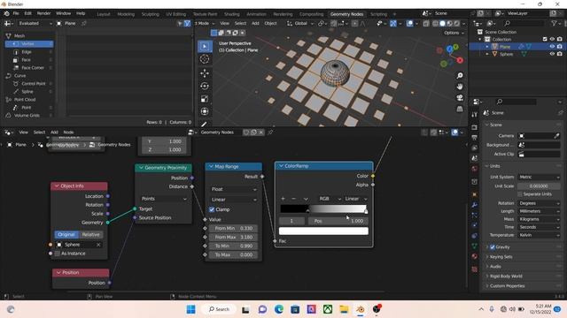 GEOMETRY PROXIMITY NODE - BLENDER 3.X