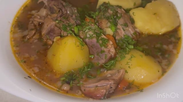 Картофель с мясом нутрии .Жаркое с нутрией 👍❤️
