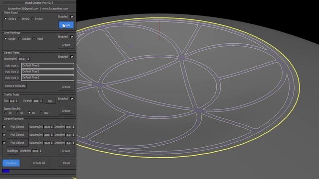 Road Creator Pro - Custom Street Furniture Experiment