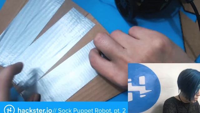 Sock Puppet Robot: Build Vlog #2