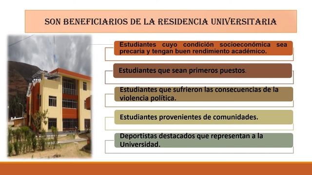 Residencia Universitaria UNH sedeTayacaja