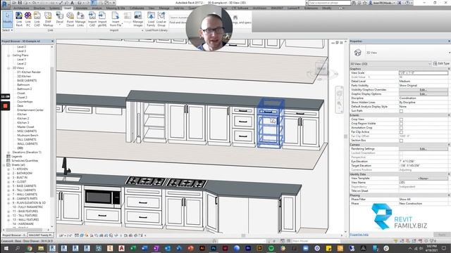 Revit Cabinets | Cabinet Families Overview