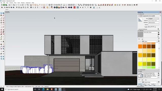 SketchUp VRay 5 EXTERIOR  #20  Can the default Vray settings give good results?