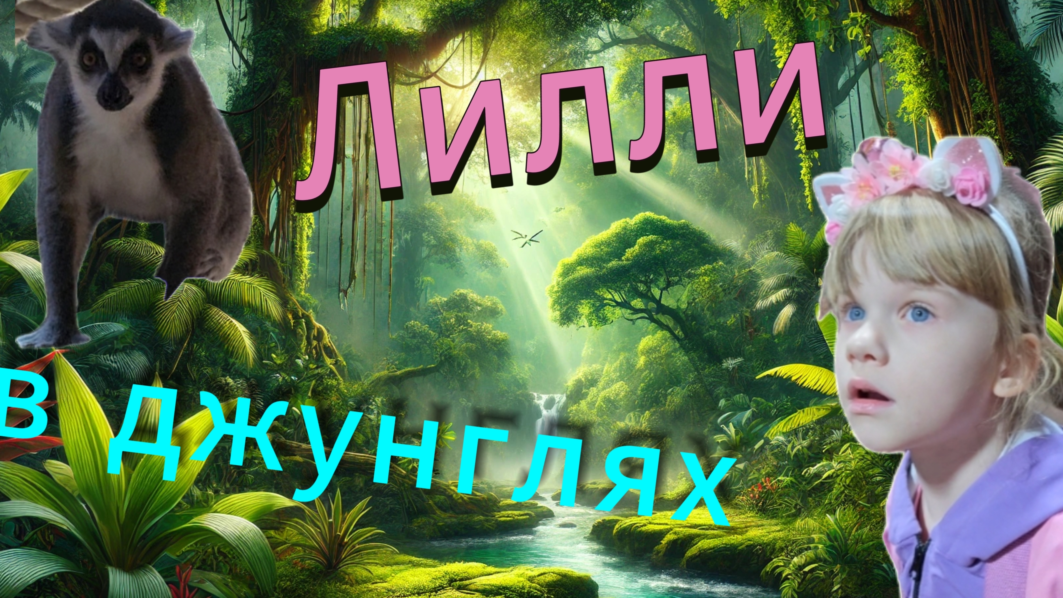 Лилли с Беби бон в джунглях Амазонки !