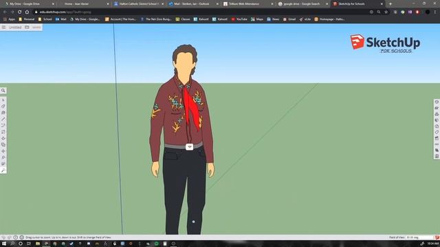 Sketchup for Schools - Tutorial - 01 - Login & Basics