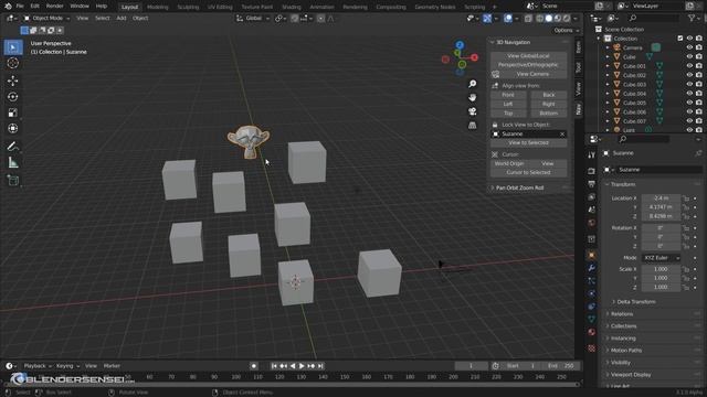 3D Navigation - Blender Addon