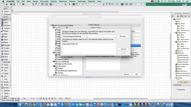 Installing the Cadimage Work Environment