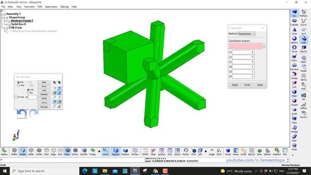 How To Create Solid Mesh For A Lattice Structure