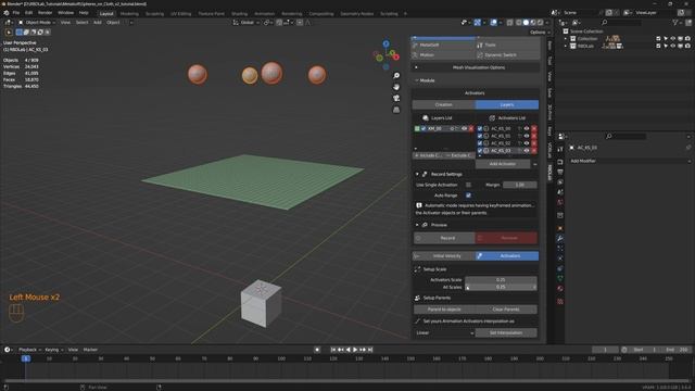 RBDLab 1.5 MetalSoft- Cloth Rigidbody Interaction