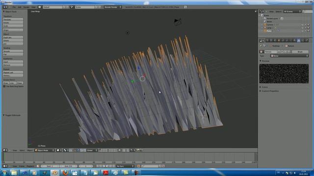 Blender - Landschaften mit dem Displace Modifier (HD)