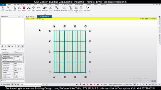 Tekla Structural Designer Tutorial || Complete Building Design Part 1